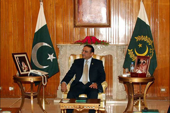 Pakistani president visits Syria