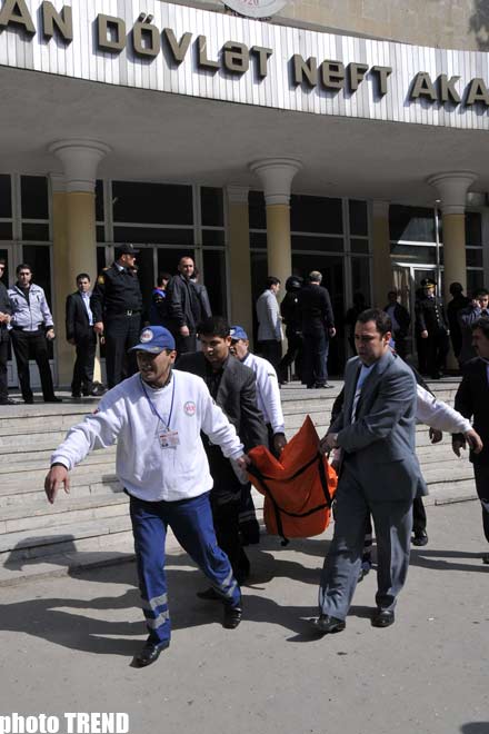 Прокурор потребовал пожизненного заключения для лиц, обвиняемых в совершении теракта в Азербайджанской государственной нефтяной академии