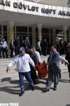 Azərbaycanın ali təhsil müəssisəsinə silahlı basqın olub - Fotosessiya