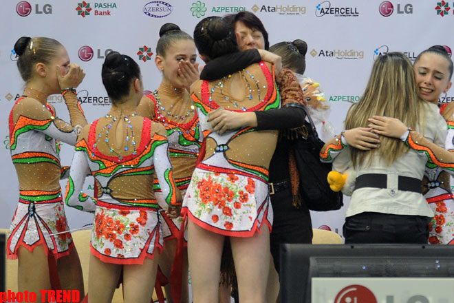 Сборная Азербайджана заняла второе место на Чемпионате Европы по художественной гимнастике среди юниоров (Фотосессия)