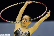 Bədii gimnastika üzrə Avropa Çempionatının qalibi rusiyalı Yevgeniya Kanayeva oldu (Fotosessiya)