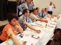 Bakı Şəhər Baş Polis İdarəsində donor günü keçirilib