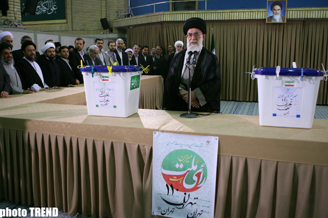 Высшие должностные лица Ирана проголосовали на парламентских выборах