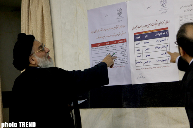 Iranian people vote in presidential elections: PHOTOSESSION