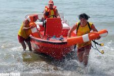 Государственная служба спасения на водах МЧС Азербайджана проводит учения – ФОТОСЕССИЯ - Gallery Thumbnail