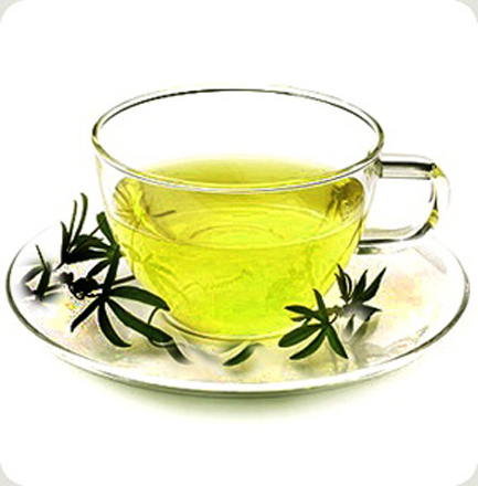 Зеленый чай замедляет набор веса