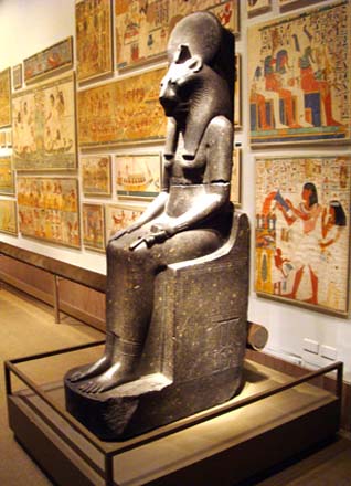 Музей "Метрополитен". Фрески Египта