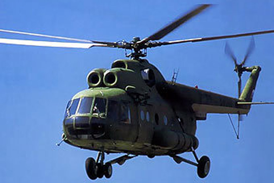 Вертолет, потерпевший крушение на Каспии, находится на глубине 85-89 метров (ДОПОЛНЕНО-5)
