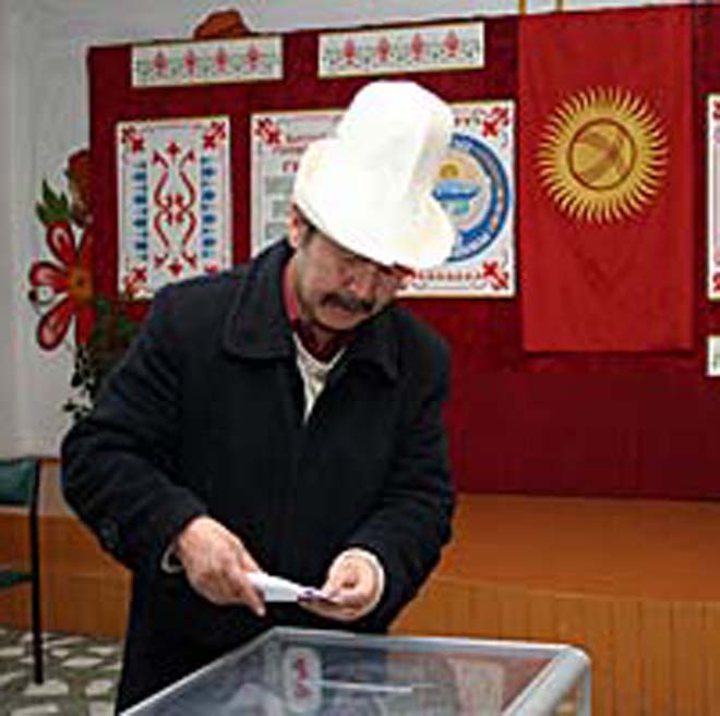 Leader of Kyrgyz party failed in elections calls for legality