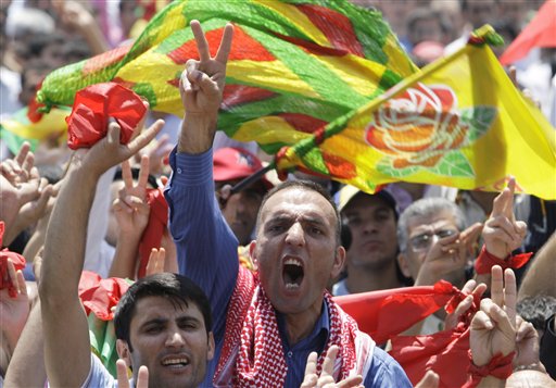 Iraq's Kurds protest flag ban