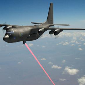 В США успешно проведены испытания мощного лазера воздушного базирования