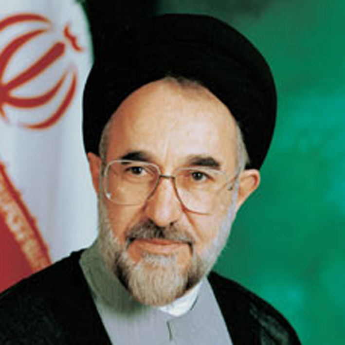 Iran's ex-president Mohammad Khatami casts his vote at presidential elections
