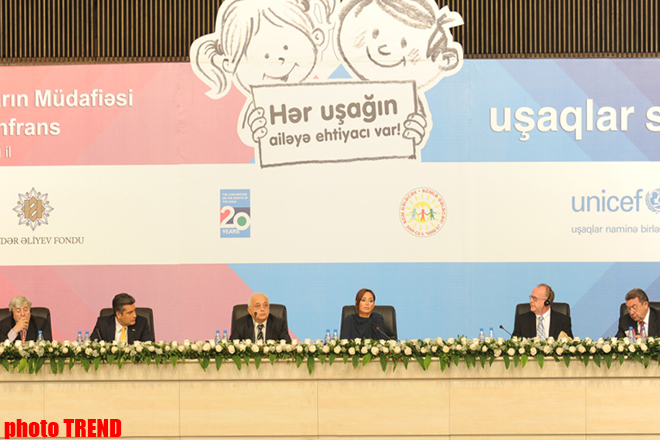 Children are future of Azerbaijan. Let's not to be indifferent towards their problems: President of Heydar Aliyev Foundation (UPDATE)
