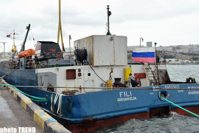 Russian vessel's crew rescued on Caspian Sea