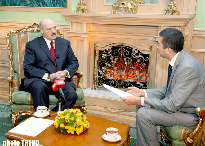 Belarus has loyal friends in Caucasus like Azerbaijanis: President Alexander Lukashenko (INTERVIEW)