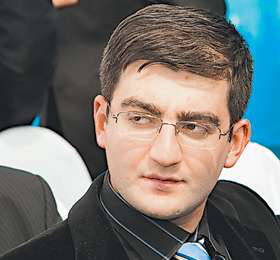 Jailed son of ex-Georgian president to admit guilt on Georgian TV