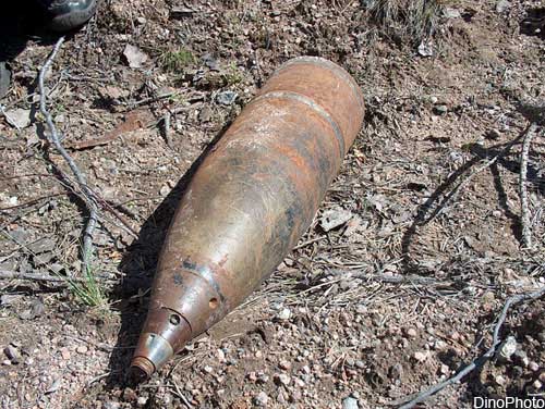 Artillery shell found near kindergarten in Armenian area