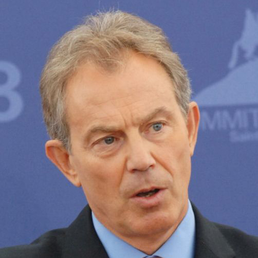 Blair presses Palestinians to resume talks