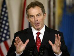 Blair not forced out of Mideast role: U.S.