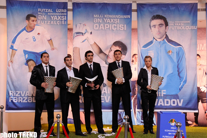 Названы лучшие футболисты национальной команды Азербайджана 2009 года (ФОТО)