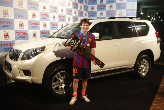 Messi awarded Golden Boot