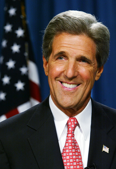US Senator John Kerry in Syria after US sanctions renewed