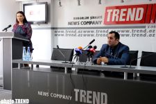 В Азербайджане состоялась презентация нового документального фильма о нагорно-карабахском конфликте, подготовленного новостной компанией TREND (ФОТО)