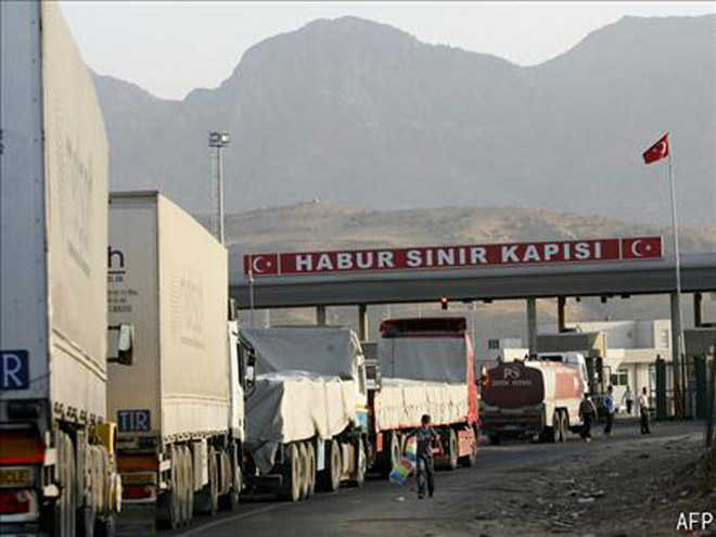Turkey intercepts trucks taking suspected Iranian weapon to Syria