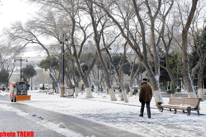 Bakıda qarlı və şaxtalı hava şəraiti ilə əlaqədar olaraq son iki gündə 30 nəfər xəsarət alıb