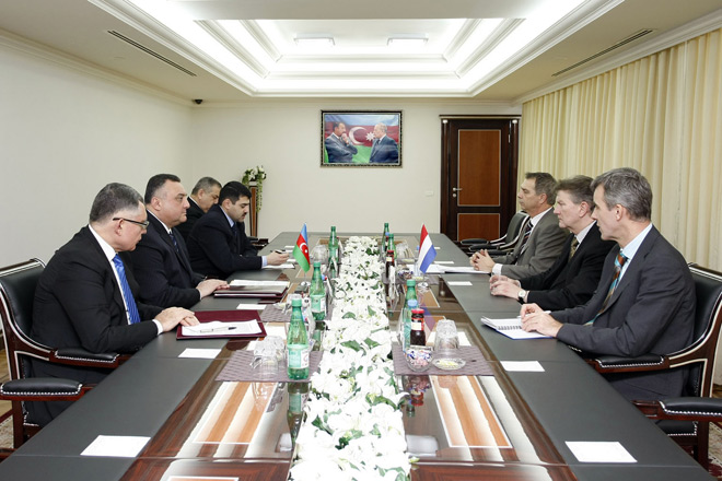 Глава МНБ Азербайджана принял гендиректора Службы общей разведки и безопасности Нидерландов