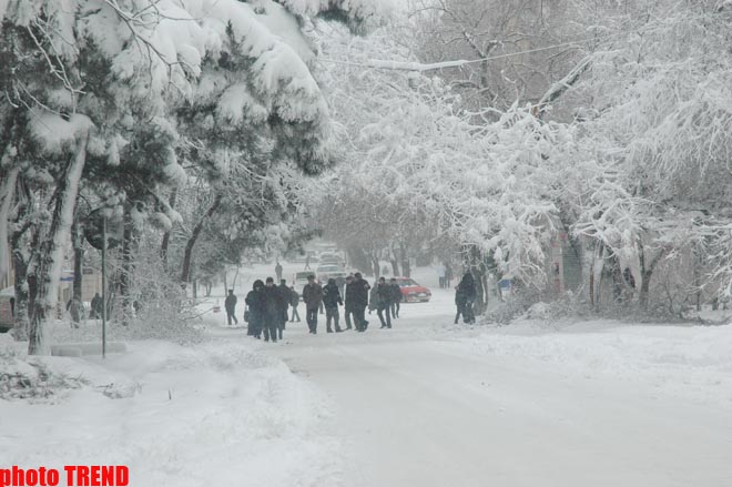 Record low temperature observed in Baku