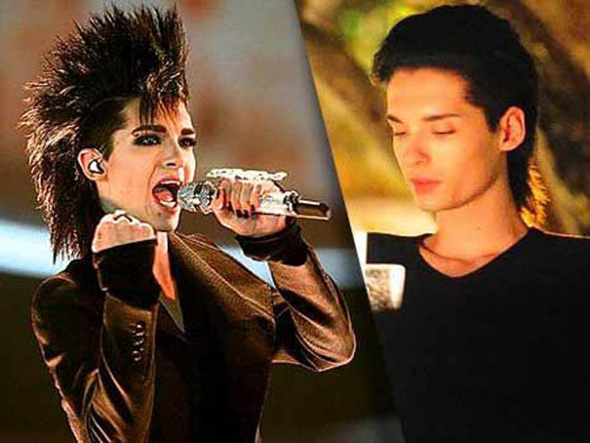Солиста "Tokio Hotel" сфотографировали  без макияжа
