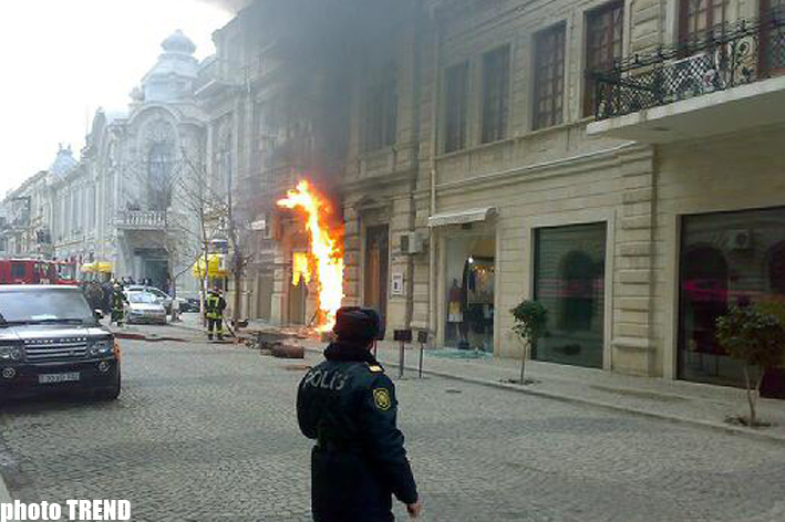 В Баку произошел взрыв в ресторане, есть пострадавшие (ОБНОВЛЕНО - ФОТО, ВИДЕО)