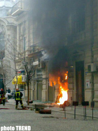 В Баку в результате сильного взрыва пострадали шесть человек – МЧС