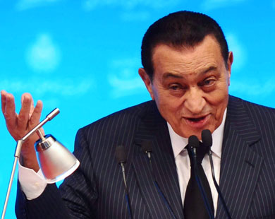 Mubarak to visit Paris before heading to Washington peace summit
