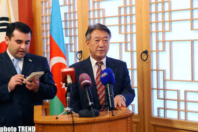Ambassador: Korea intends to strengthen cooperation with Azerbaijan (PHOTOS)