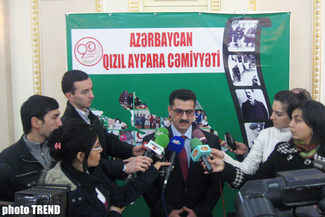 Azerbaijan Red Crescent Society: 'We intend to implement donations policy' (PHOTO)