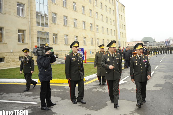 Residential complex commissioned for Azerbaijani officers (PHOTO)
