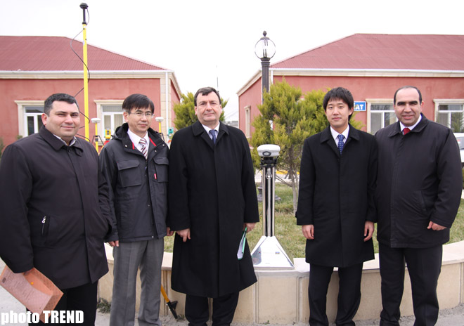 Korean KOICA installs GPS-equipment within 'Improvement of the Land Cadastral System in Azerbaijan'