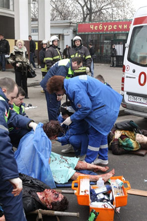 В московских больницах остаются 87 пострадавших при взрывах в метро - МЧС