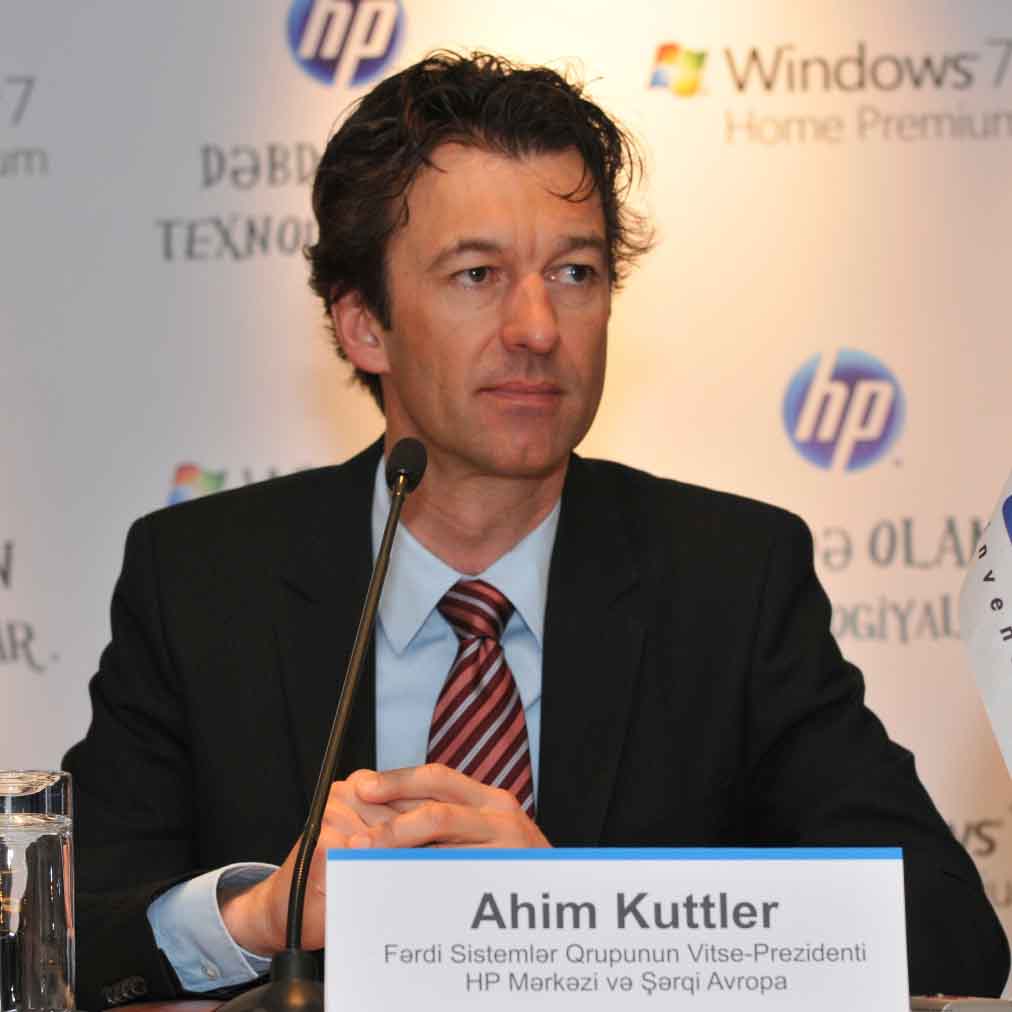 В 2010 году рост рынка IT составит 10-15%: ИНТЕРВЬЮ с вице-президентом НР Ахимом Куттлером