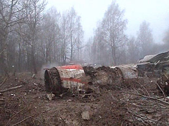 У разбившегося под Смоленском польского чиновника украли в общей сложности 60 тыс руб