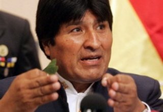 Boliviya prezidenti öz vəzifəsindən getməyəcəyini söyləyib