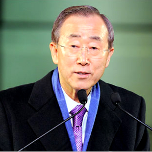 Ban Ki-moon calls for ceasefire in Libya