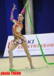 Azerbaijani gymnast confirms title of Azerbaijani champion on rhythmic gymnastics (PHOTO)