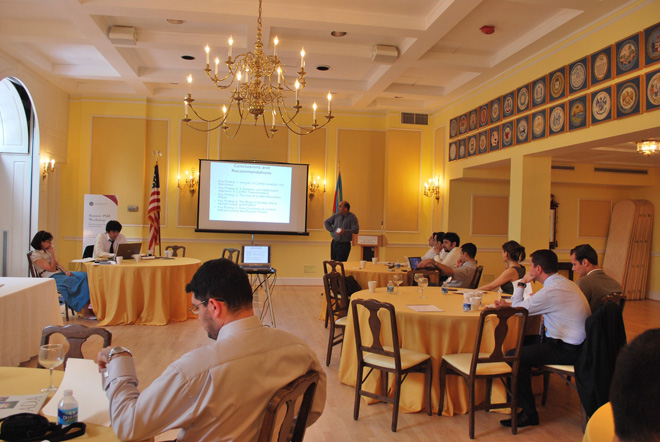 Azərbaycan Diplomatik Akademiyası Vaşinqtonda ikigünlük seminar keçirib (FOTO)