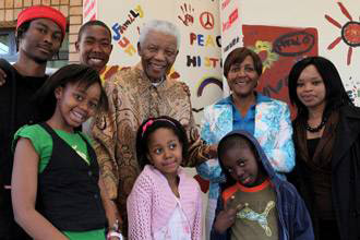 Mandela's daughter, grandchildren attacked after his birthday party