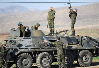 160 Türk askeri sınır kapısından geçiş yaptı