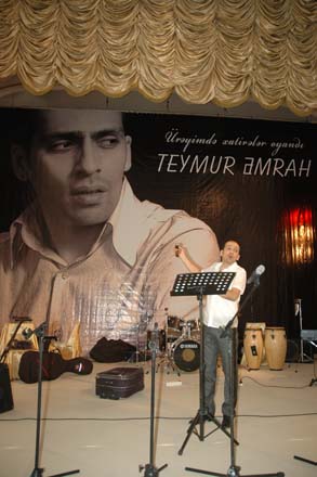 Певец Теймур Амрах взял обратно свои слова "Мир праху азербайджанского искусства" (фотосессия)