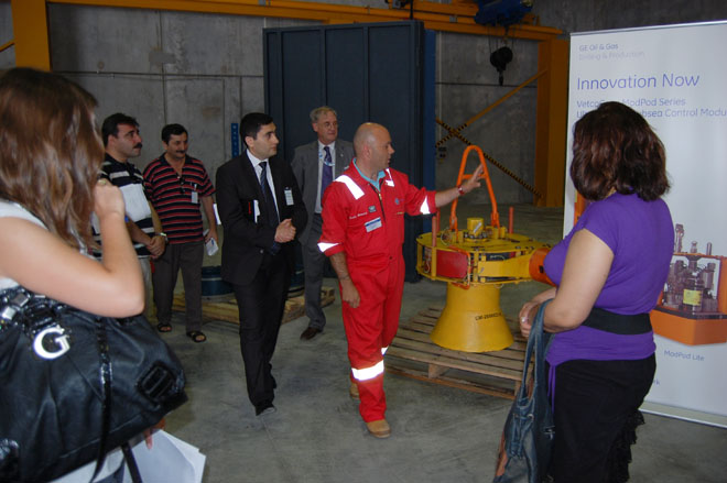GE с целью поддержки развитию нефтегазовой отрасли на Каспии запускает в Азербайджане новый сервисный центр